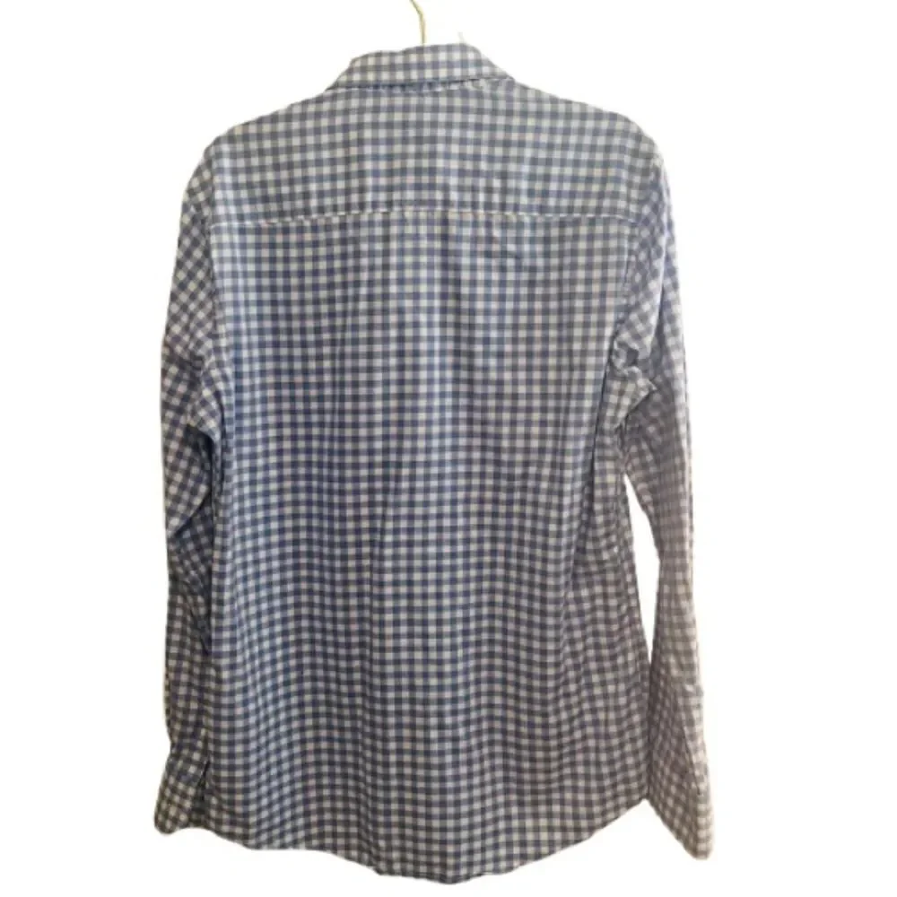 Classic Blue Gingham Dress Shirt
